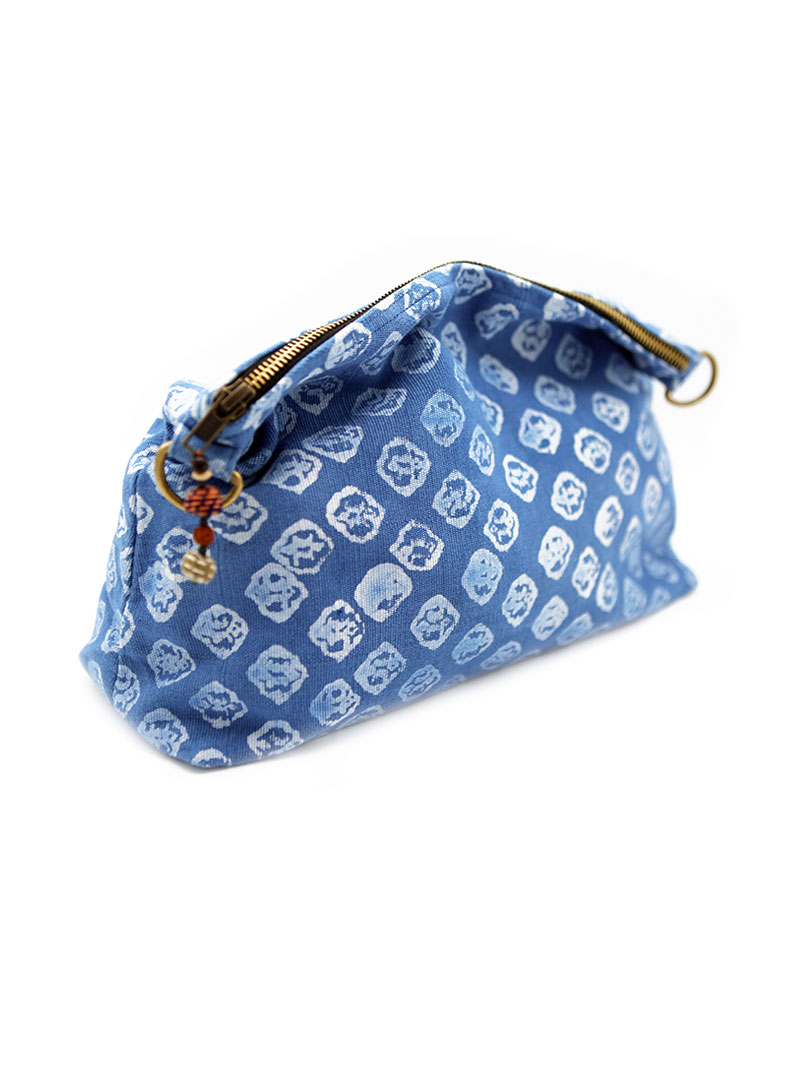 Beauty Bag - Navy Blue - Test