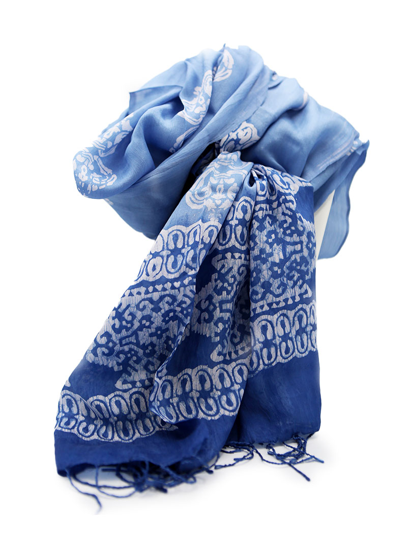 Scarf - Indigo - Cotton