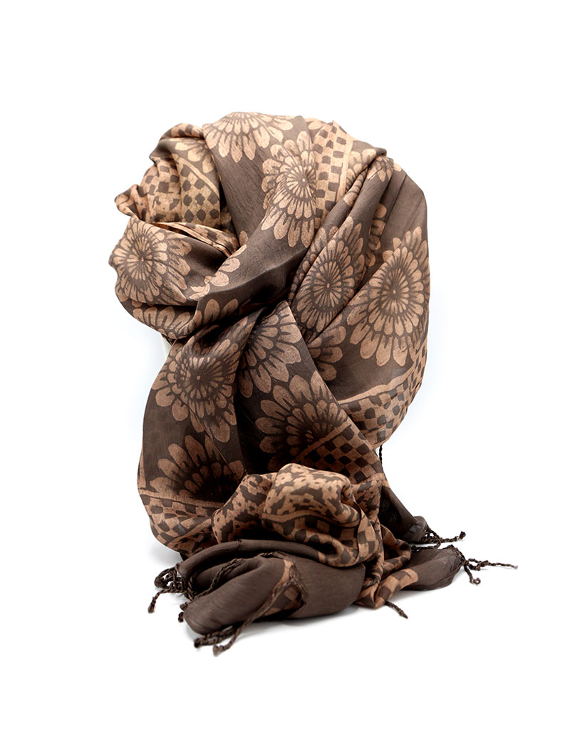 Scarf - Red - Silk - Test